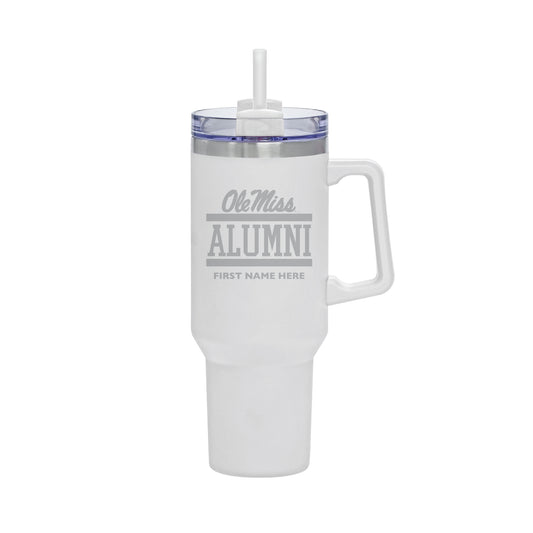 Ole Miss Rebels 40oz. Rocky Alumni Personalized Tumbler