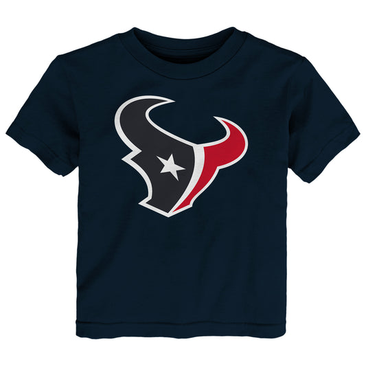 Youth   Navy Houston Texans Primary Logo T-Shirt