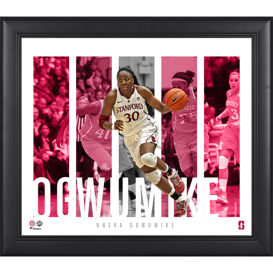 Nneka Ogwumike Stanford Cardinal Framed 15" x 17" Player Panel Collage