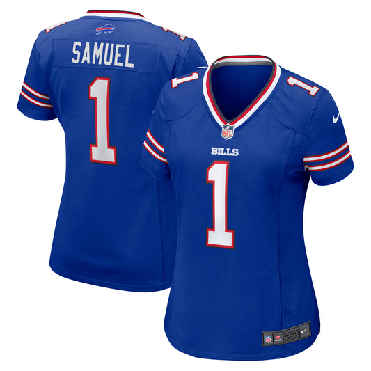 Women's Nike Curtis Samuel  Royal Buffalo Bills  Game Jersey