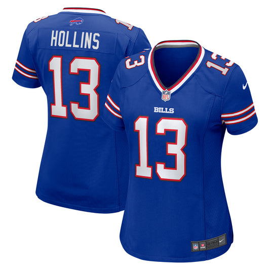 Women's Nike Mack Hollins  Royal Buffalo Bills  Game Jersey