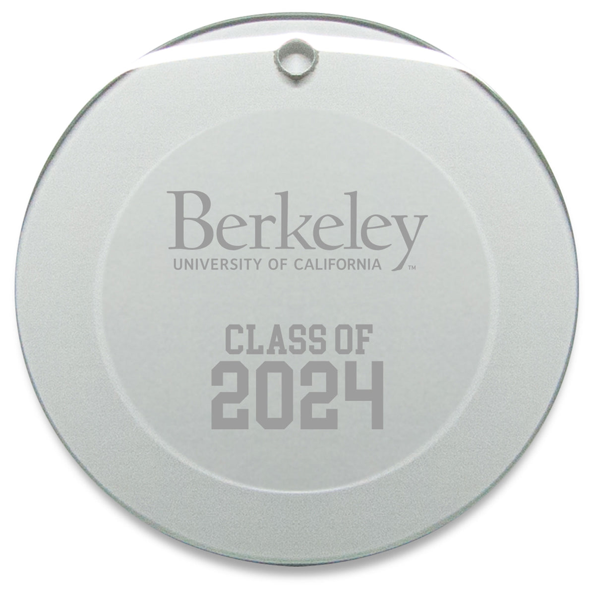 Cal Bears Class Of 2024 3'' x 3'' Circle Ornament
