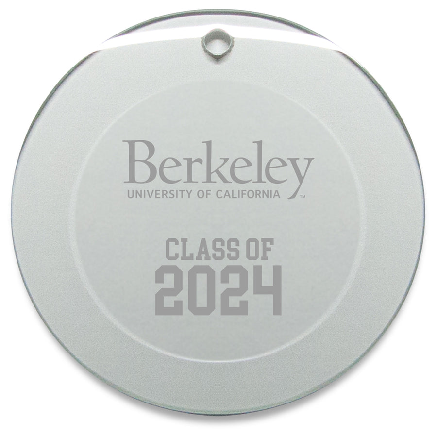 Cal Bears Class Of 2024 3'' x 3'' Circle Ornament