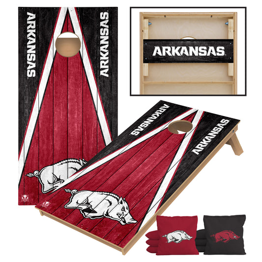 Victory Tailgate Arkansas Razorbacks 2' x 4' Tournament Cornhole Board Set