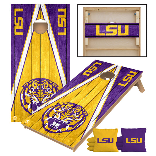 Victory Tailgate LSU Tigers 2' x 4' Tournament Cornhole Board Set