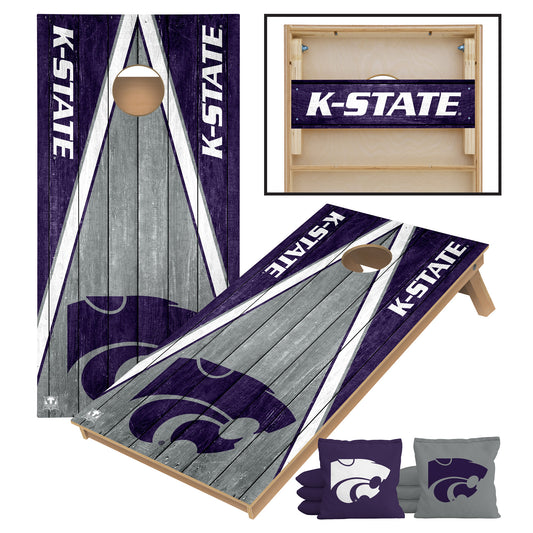 Victory Tailgate Kansas State Wildcats 2' x 4' Tournament Cornhole Board Set