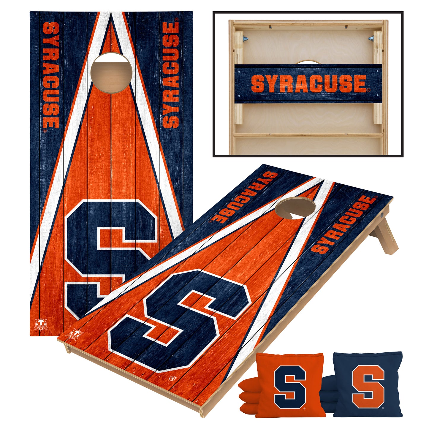 Victory Tailgate Syracuse Orange 2' x 4' Tournament Cornhole Board Set
