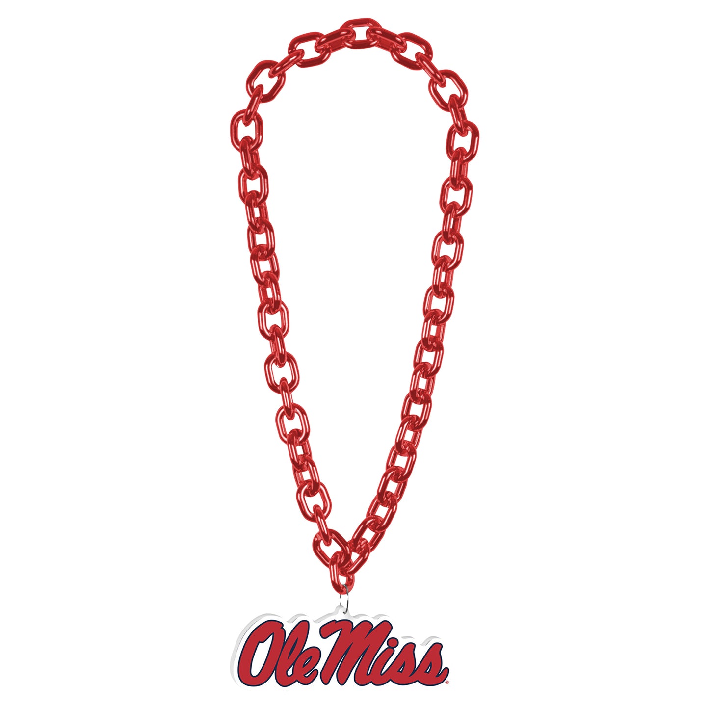 WinCraft Ole Miss Rebels Big Chain Logo Necklace