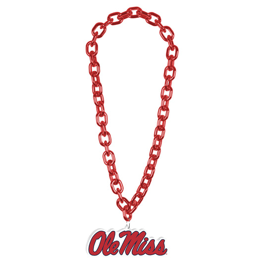 WinCraft Ole Miss Rebels Big Chain Logo Necklace