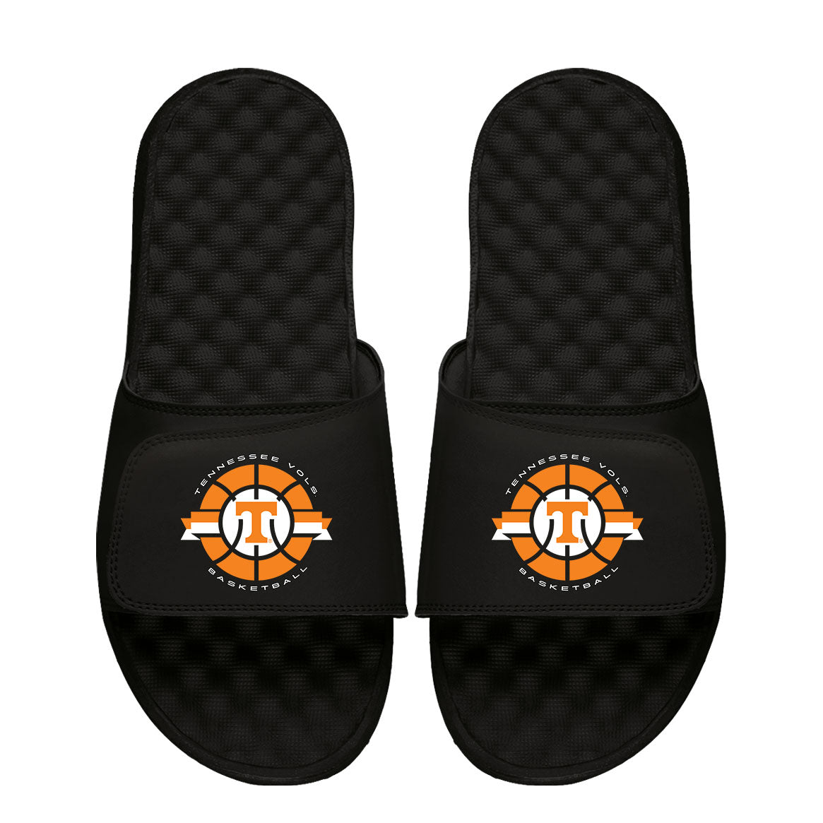 Men's ISlide Black Tennessee Volunteers Basketball Logo Slide Sandals