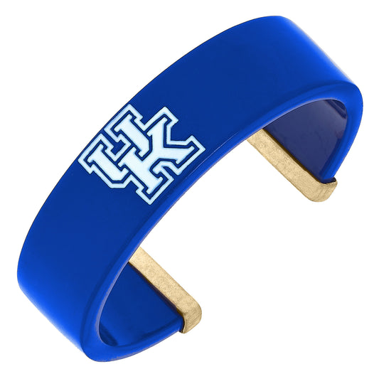 Women's Kentucky Wildcats Resin Logo Cuff Bracelet