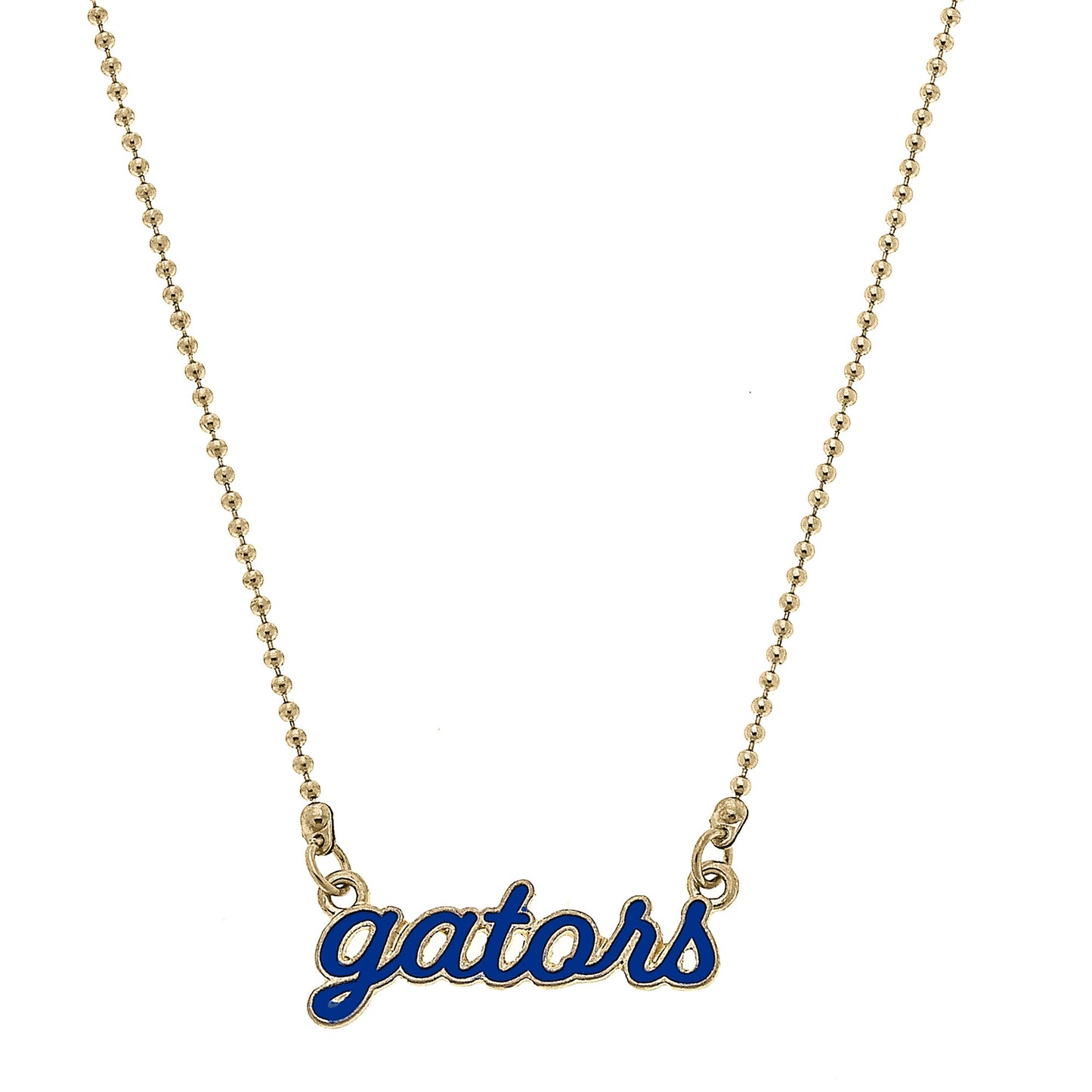 Women's Florida Gators Enamel Script Necklace