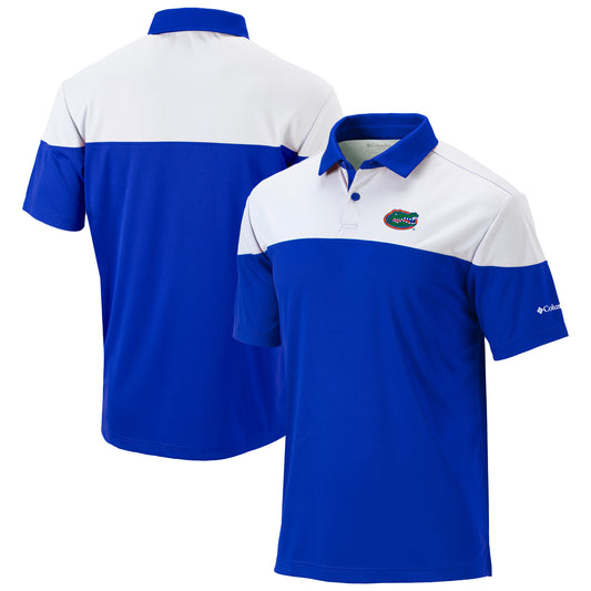 Men's Columbia Royal Florida Gators Best Ball Omni-Wick Polo