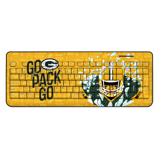 Green Bay Packers 2024 Illustrated Limited Edition Wireless Keyboard