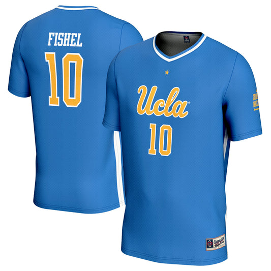 Youth GameDay Greats Mia Fishel Blue UCLA Bruins Women's Soccer Lightweight Fashion Jersey