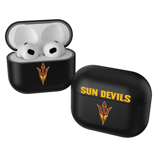 Keyscaper Black Arizona State Sun Devils Insignia AirPods 3rd Gen Case Cover