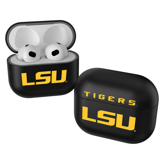 Keyscaper Black LSU Tigers Insignia AirPods 3rd Gen Case Cover