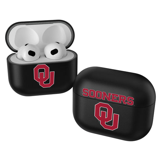 Keyscaper Black Oklahoma Sooners Insignia AirPods 3rd Gen Case Cover