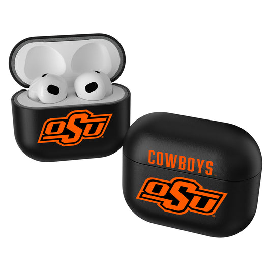 Keyscaper Black Oklahoma State Cowboys Insignia AirPods 3rd Gen Case Cover
