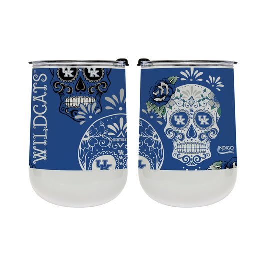 Kentucky Wildcats 18oz. Dia De Los Muertos Tumbler