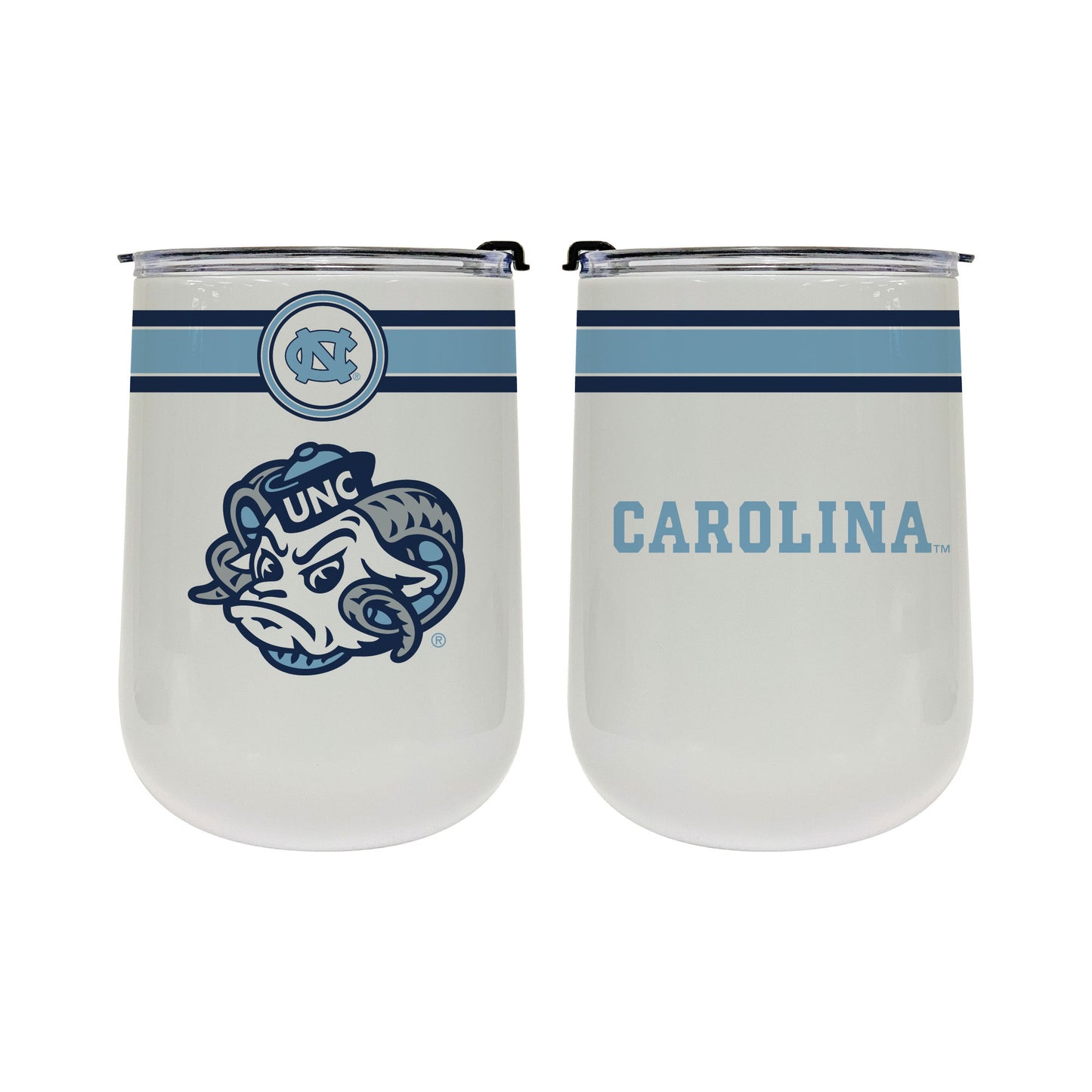 North Carolina Tar Heels 18oz. Curved Classic Tumbler