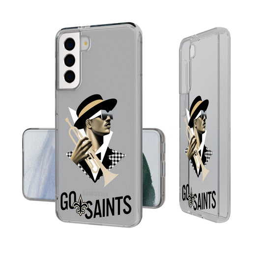 Keyscaper New Orleans Saints Galaxy Clear Case