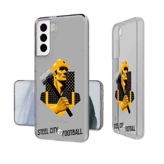 Keyscaper Pittsburgh Steelers Galaxy Clear Case