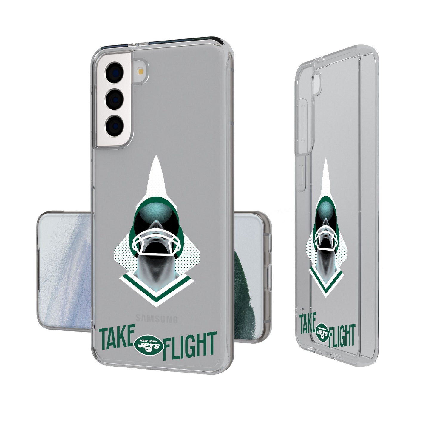 Keyscaper New York Jets Galaxy Clear Case
