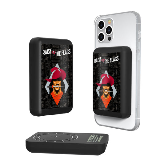 Keyscaper Black Tampa Bay Buccaneers 5000mAh Wireless Magnetic Power Bank