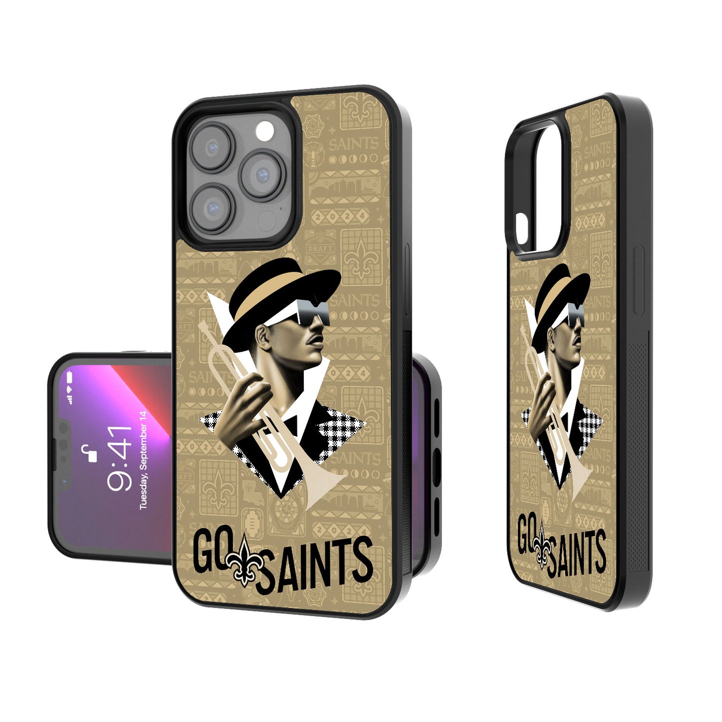 Keyscaper New Orleans Saints iPhone Bump Case