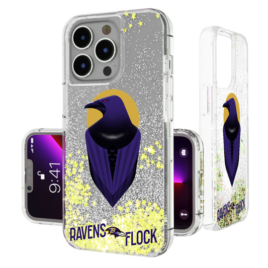 Keyscaper Baltimore Ravens iPhone Glitter Case