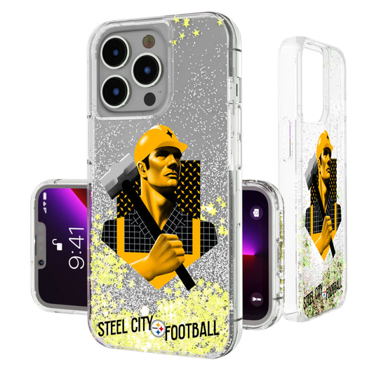 Keyscaper Pittsburgh Steelers iPhone Glitter Case