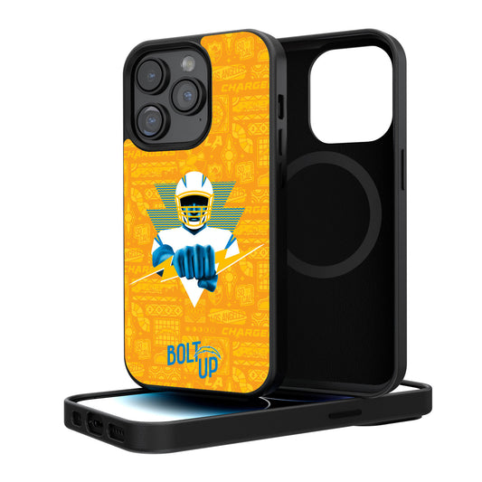 Keyscaper Los Angeles Chargers iPhone Magnetic Bump Case