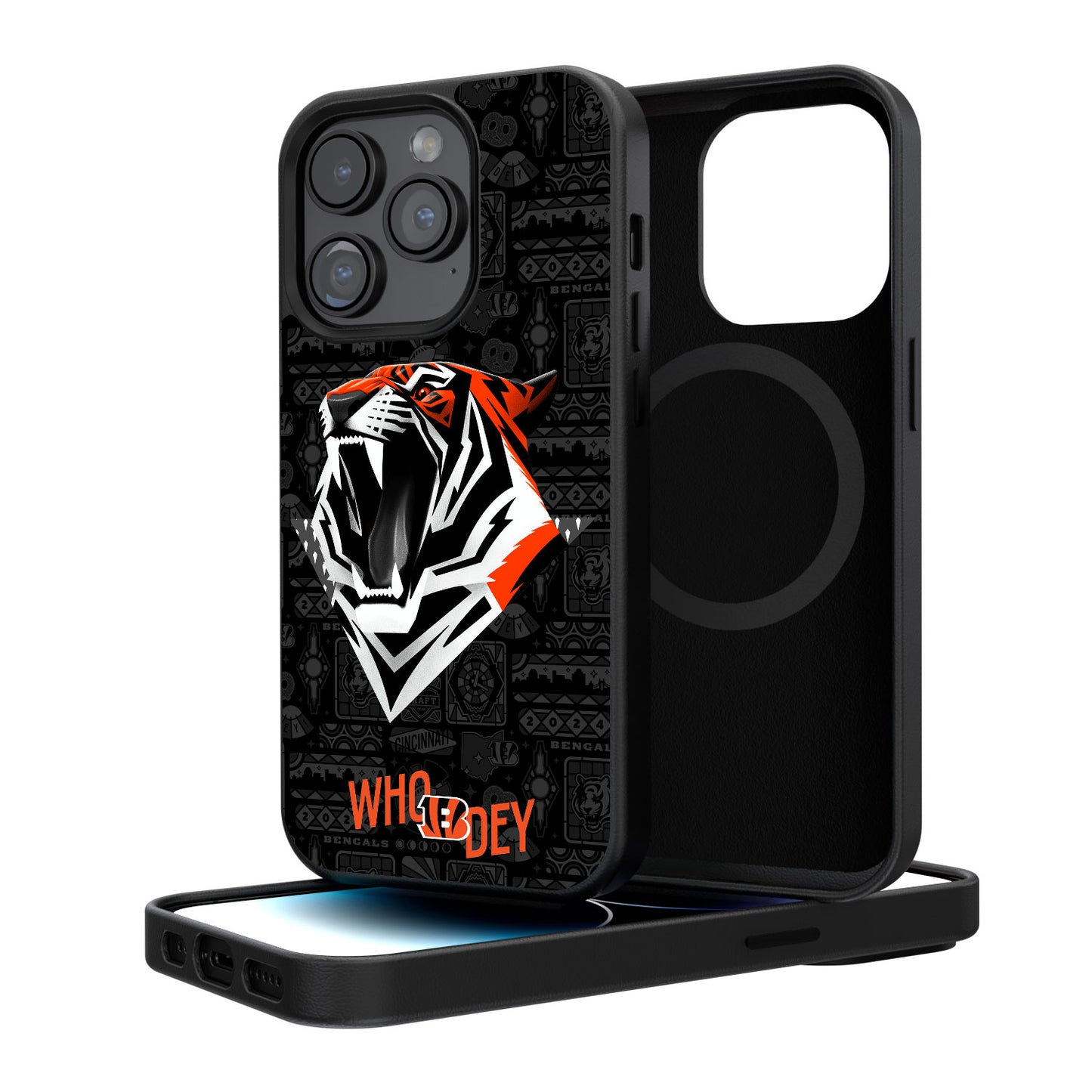 Keyscaper Cincinnati Bengals iPhone Magnetic Bump Case