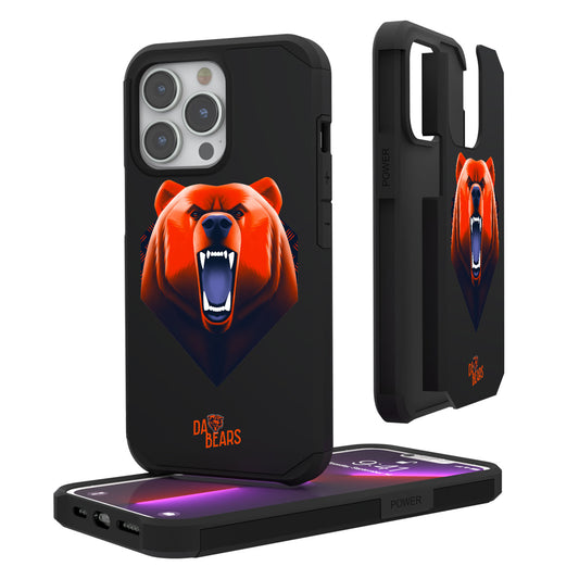 Keyscaper Black Chicago Bears iPhone Rugged Case