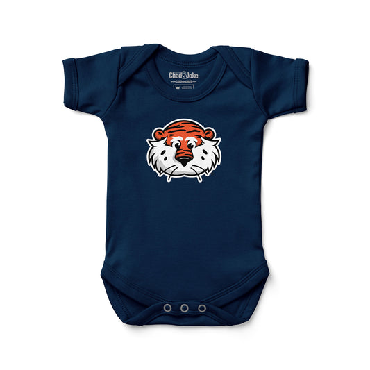 Infant Chad & Jake Navy Auburn Tigers Mascot Bodysuit
