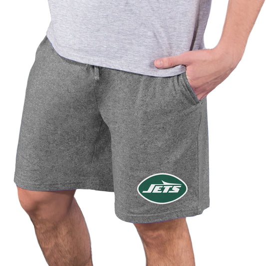 Men's Concepts Sport Charcoal New York Jets Quest Knit Jam Shorts