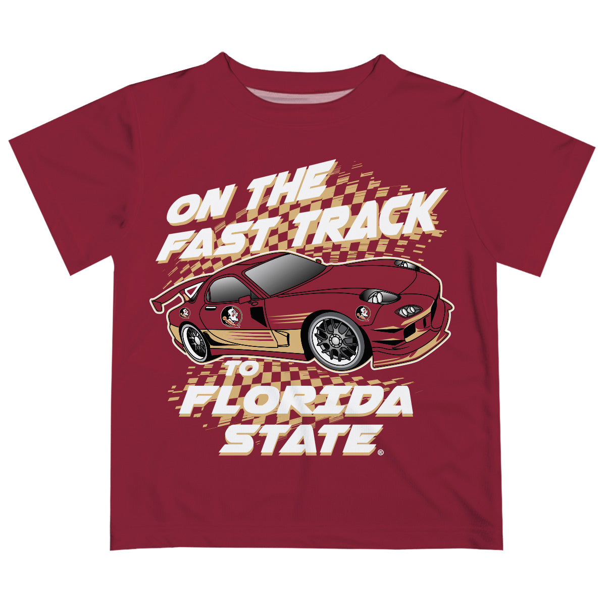 Infant Vive La Fete Garnet Florida State Seminoles Fast Track T-Shirt