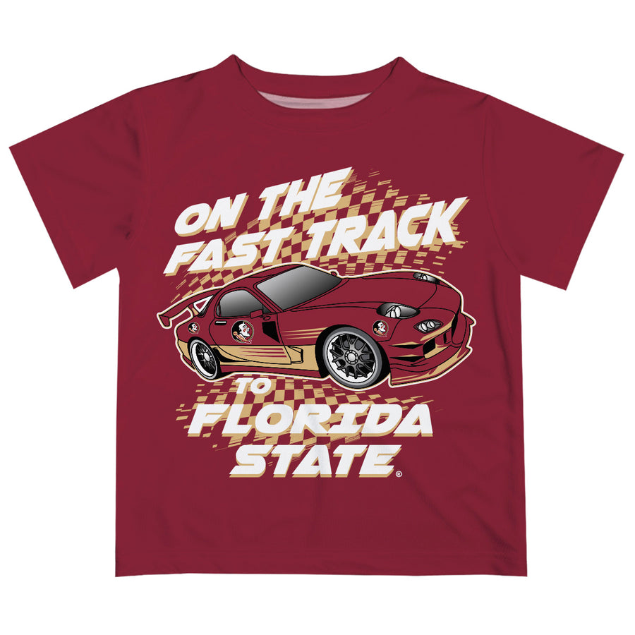 Infant Vive La Fete Garnet Florida State Seminoles Fast Track T-Shirt