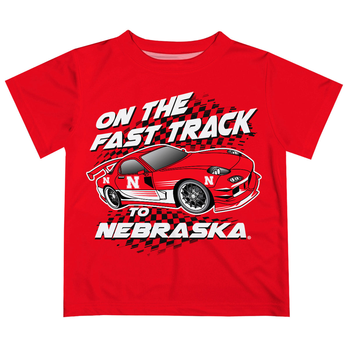 Infant Vive La Fete Scarlet Nebraska Huskers Fast Track T-Shirt