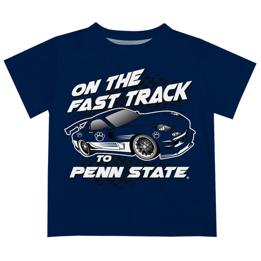 Infant Vive La Fete Navy Penn State Nittany Lions Fast Track T-Shirt