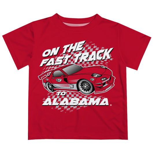 Infant Vive La Fete Crimson Alabama Crimson Tide Fast Track T-Shirt