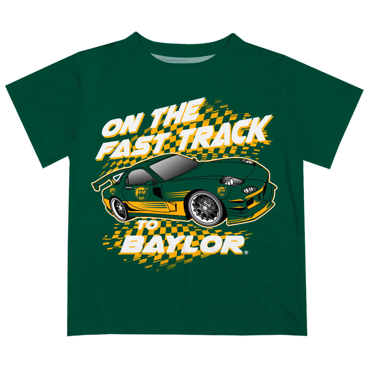 Toddler Vive La Fete Green Baylor Bears Fast Track T-Shirt