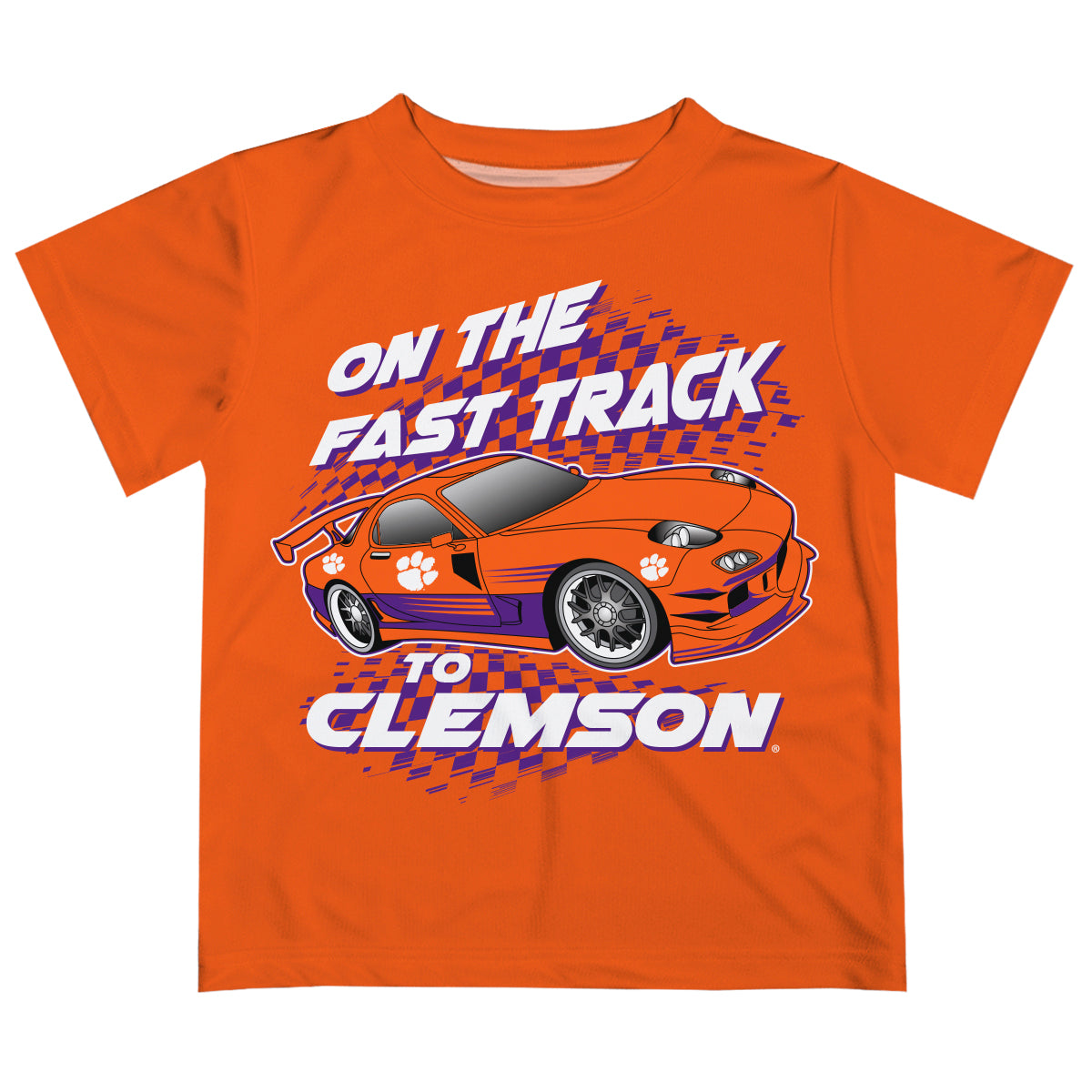 Toddler Vive La Fete Orange Clemson Tigers Fast Track T-Shirt