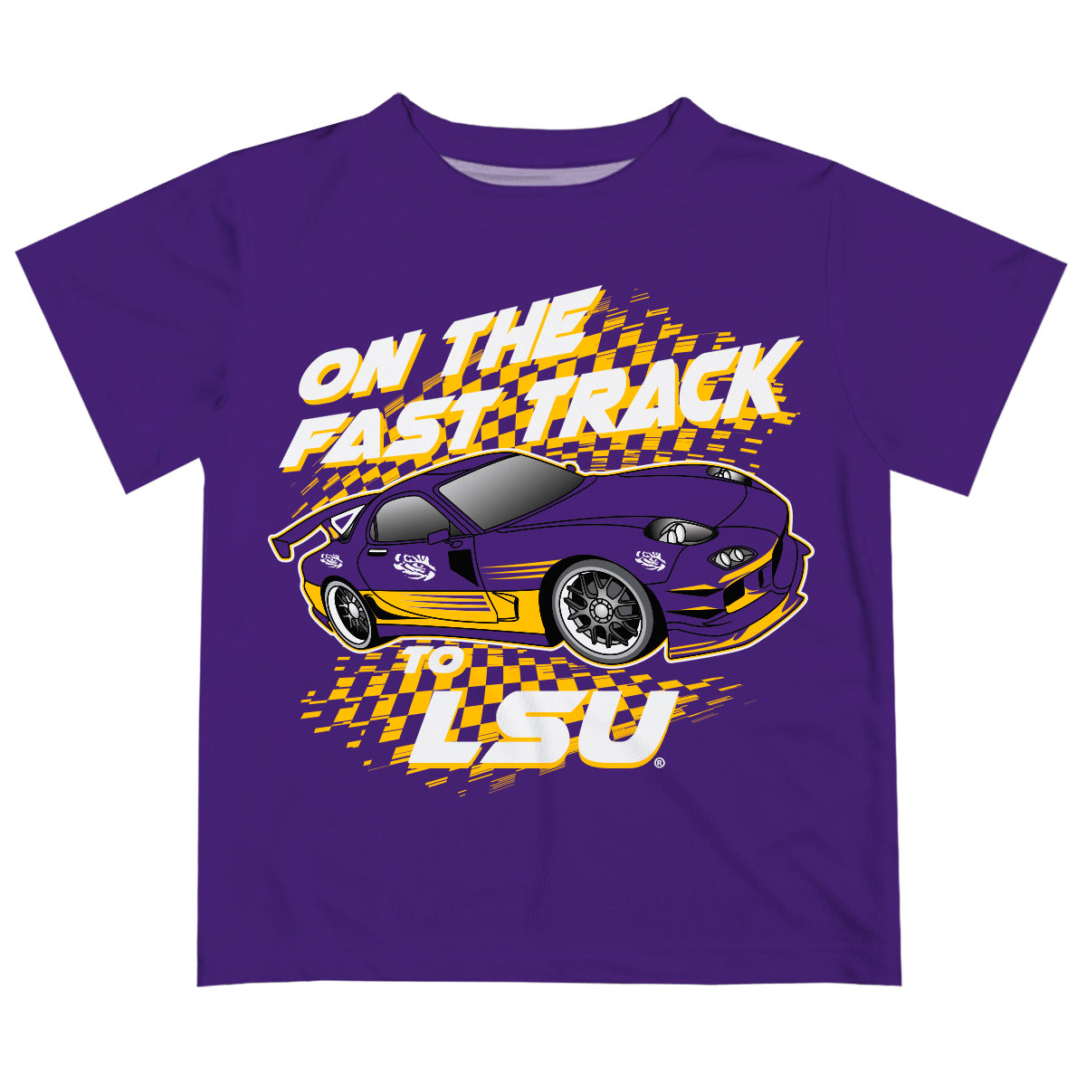 Toddler Vive La Fete Purple LSU Tigers Fast Track T-Shirt