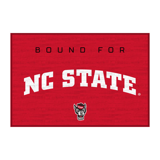 NC State Wolfpack 20" x 30" School Bound Floor Mat