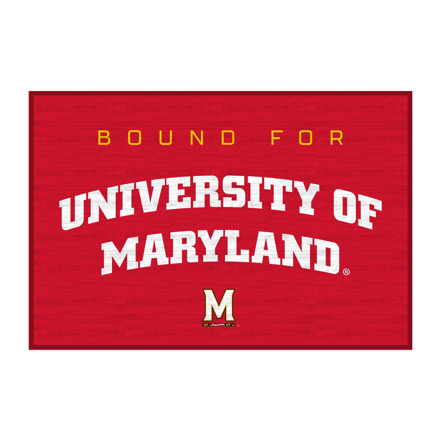 Maryland Terrapins 20" x 30" School Bound Floor Mat