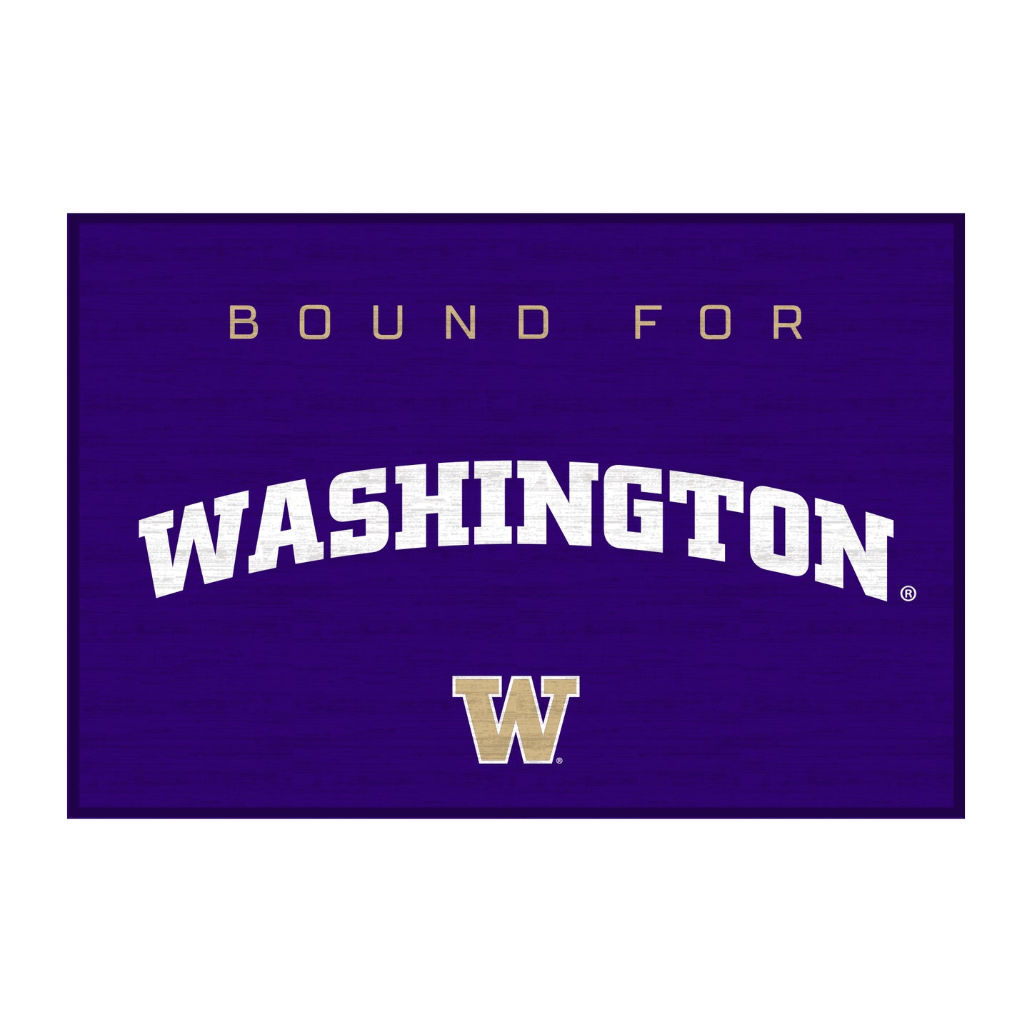 Washington Huskies 20" x 30" School Bound Floor Mat