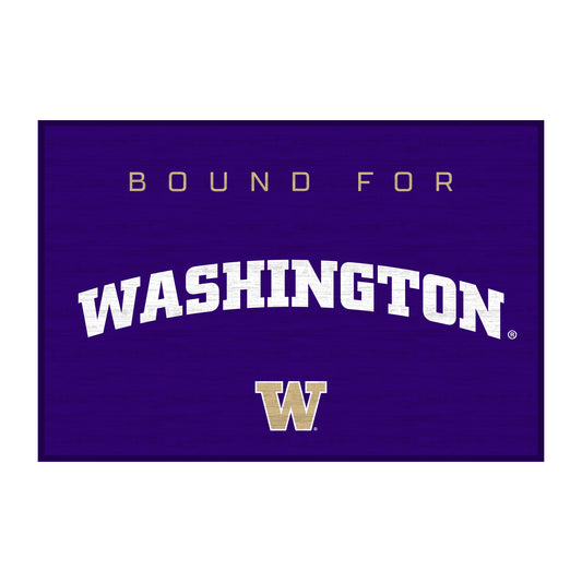 Washington Huskies 20" x 30" School Bound Floor Mat