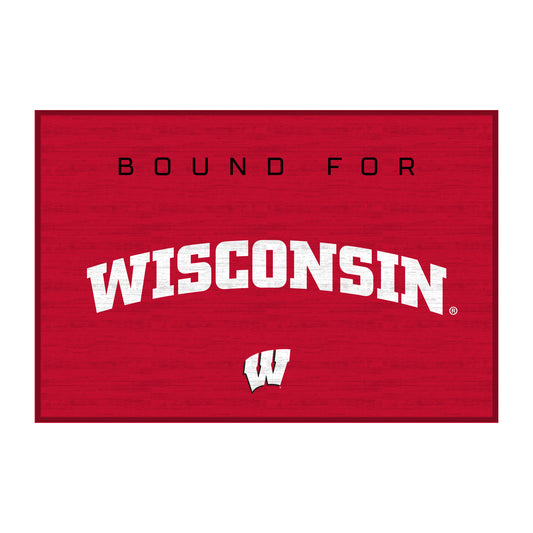 Wisconsin Badgers 20" x 30" School Bound Floor Mat